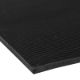 Rubber Rib Mat - Black 