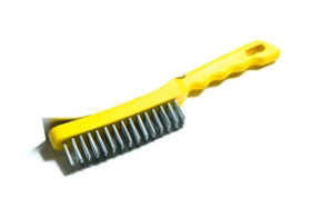 Heavy Duty Wire Brush c/w Scraper