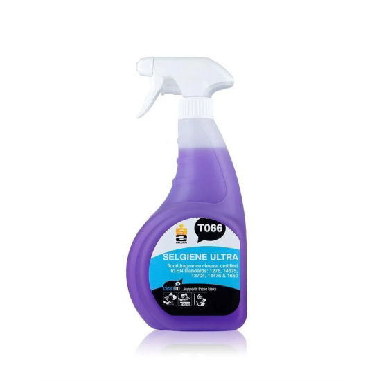 Selden T066 Selgiene Ultra Anti-Bac Virucidal Cleaner  - 750ml Trigger