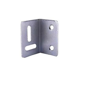 Strong Pattern Angled Table Stretcher Plate - Zinc Plated