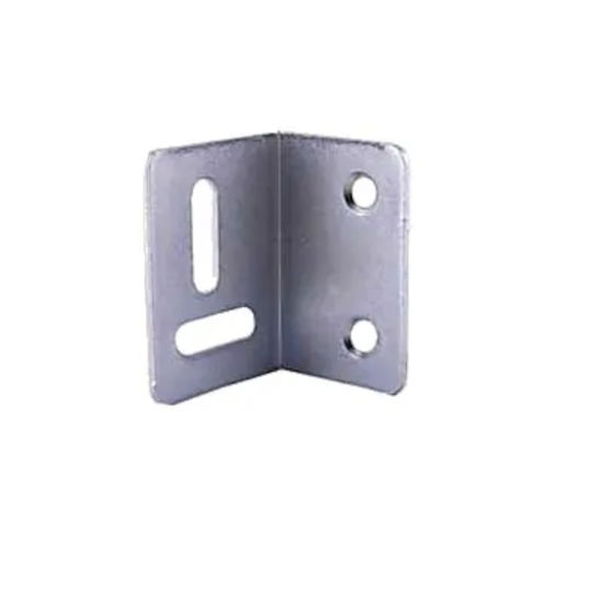 Strong Pattern Angled Table Stretcher Plate - Zinc Plated