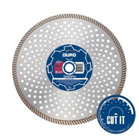 Duro Diamond Blade - 350mm DPH x 25.4mm Bore - Hard Material