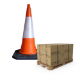 Melba Bigfoot Road Cone - 2 Part - 1m - Pallet of 125