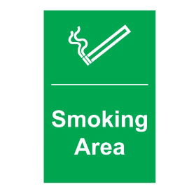 Smoking Area Signage