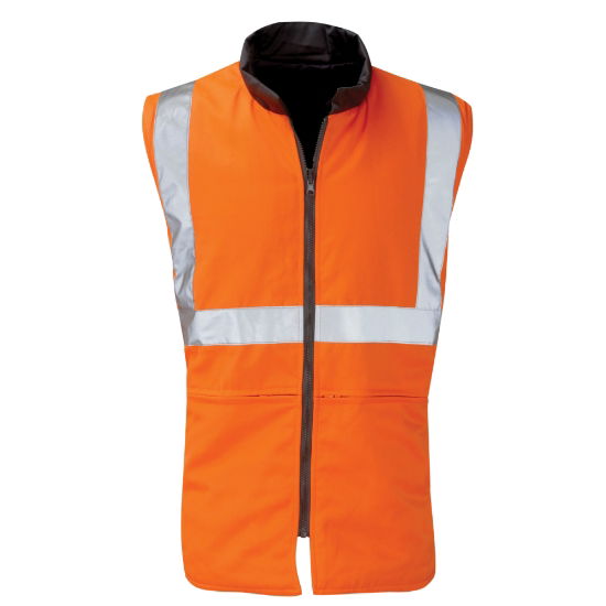 Rail Hi Vis Reversible Body Warmer