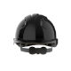 JSP EVO3® Vented Safety Helmet c/w Wheel Ratchet - Black