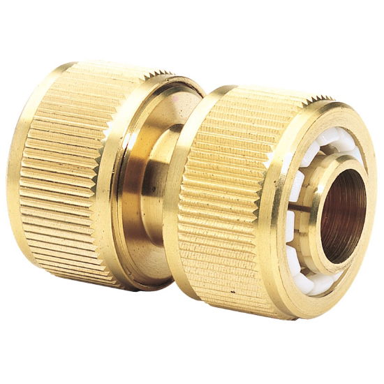 Brass Garden Hose Repair Connector-3/4" 