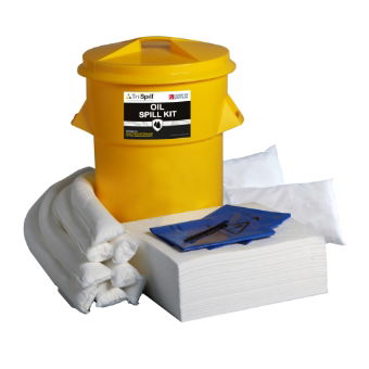 Tri Spill™ Oil Spill Safety Kit - 90 Litre Supplied in Bin