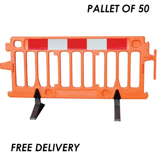 Oxford Avalon Barrier - Standard Feet - 2m - Pallet of 50