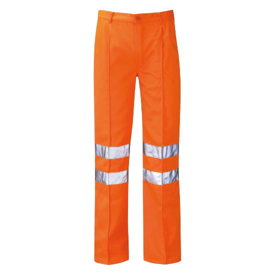 Polycotton Trouser GO/RT 3279, Orange - from Tiger Supplies Ltd - 135-10-29