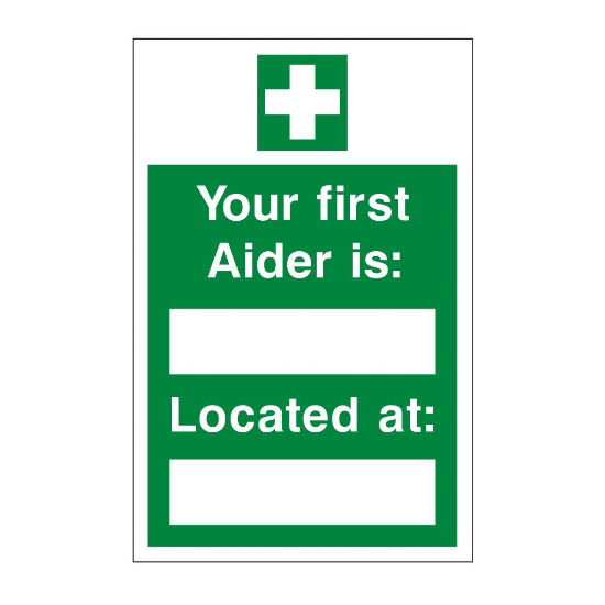 First aider details