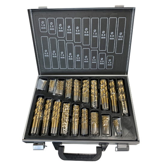 Titanium Coated HSS Set - 170 Piece