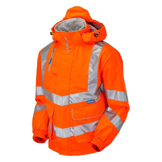 PR515 Pulsarail® Hi Vis Executive Bomber Jacket - Orange