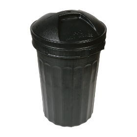 Plastic Dust Bin with Lid - 80 Litre - from Tiger Supplies Ltd - 305-02-06