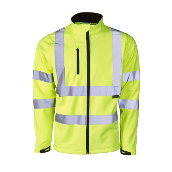 36S4 Men's Hi Vis Softshell Jacket