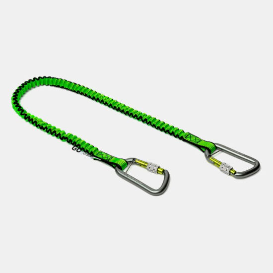 NLG Bungee Tool Lanyard w/c Twin Carabiner - 101519