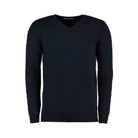 KK352 Mens V Neck Sweatshirt - Navy