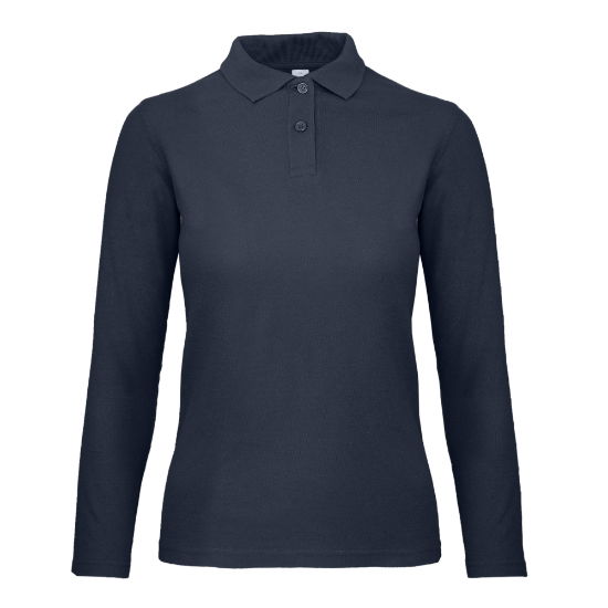 PWII3 ID.001 - Ladies Long Sleeve Polo