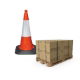 JSP Dominator Road Cone - 2 Part - 750mm - Pallet of 150