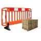 JSP Frontier Barrier - Anti-Trip Feet - 2m - Pallet of 40