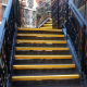 Anti-Slip GRP Stair Treads - Black/Yellow