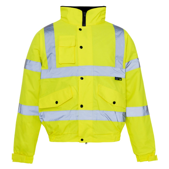 3684 H/V Storm Bomber Jacket Yellow