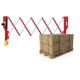 JSP Titan Expander Barrier - Anti-Trip - Red/White - 3.1m  - Pallet of 15