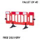 Melba Olympic Barrier - Standard Feet - 2m - Pallet of 40