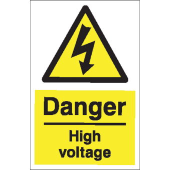 Electricity Hazard Signs