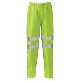 Flame Retardant Antistatic Hi Vis Over Trouser - Yellow