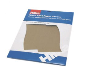 Sandpaper - Mix Grades - Pack of 10