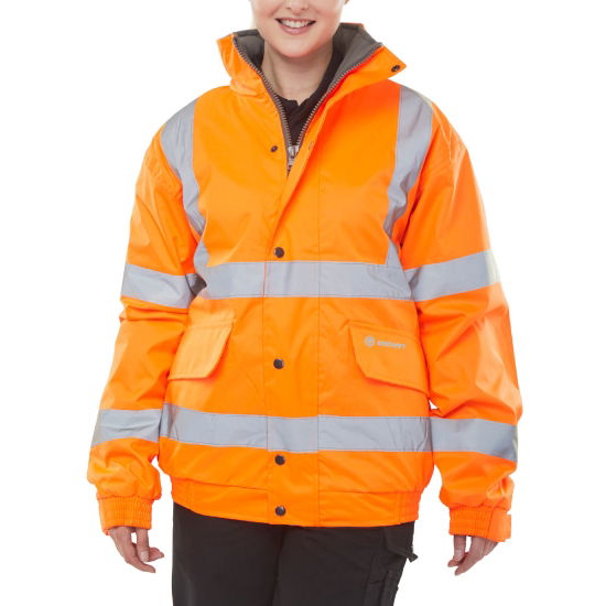 Hi Vis Saturn Bomber Jacket