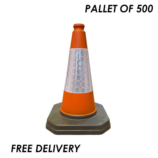 Melba 46 Road Cone - 1 Piece - 460mm - Pallet of 500