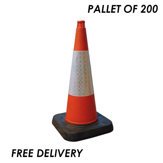 Melba MPL Road Cone - 1 Piece - 750mm - Pallet of 200