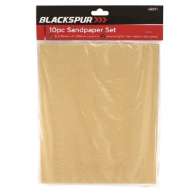 Sandpaper - Mix Grades - Pack of 10