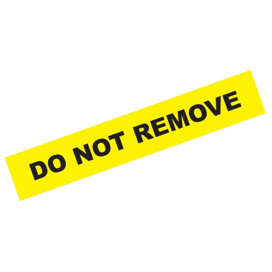 MTP15 - Marking Tape "Do Not Remove" - 48mm x 33m