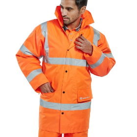 Hi Vis Constructor Jacket