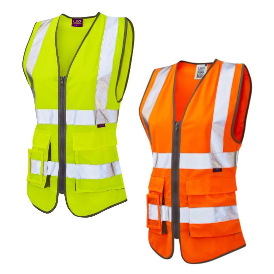 WL11 Ladies Hi Vis Waistcoat 