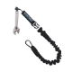 Quick Change Elasticated Lanyard c/w Toggle Choke Tail (Spanner)