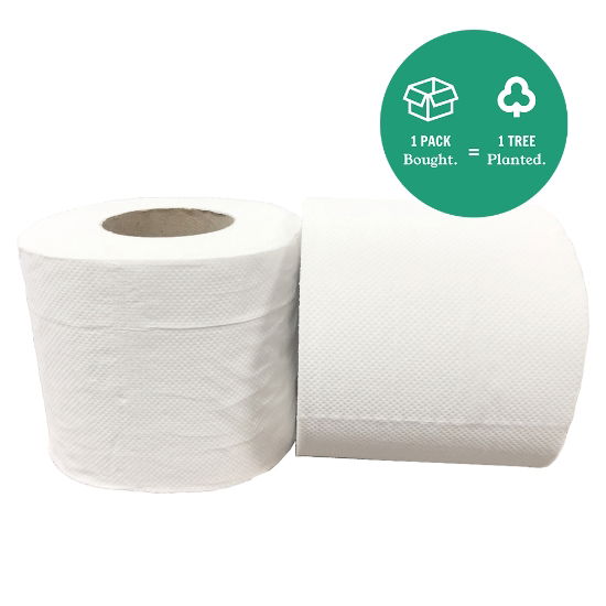 Serious Toilet Tissue - 2 Ply - 320 sheet - Pack of 36