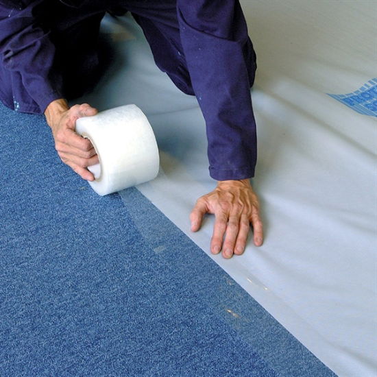 Carpet Safe Tape - 100mm x 100m