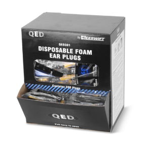 QED Foam Ear Plugs - Box of 200