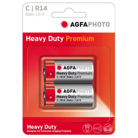 C Batteries - Pack of 2