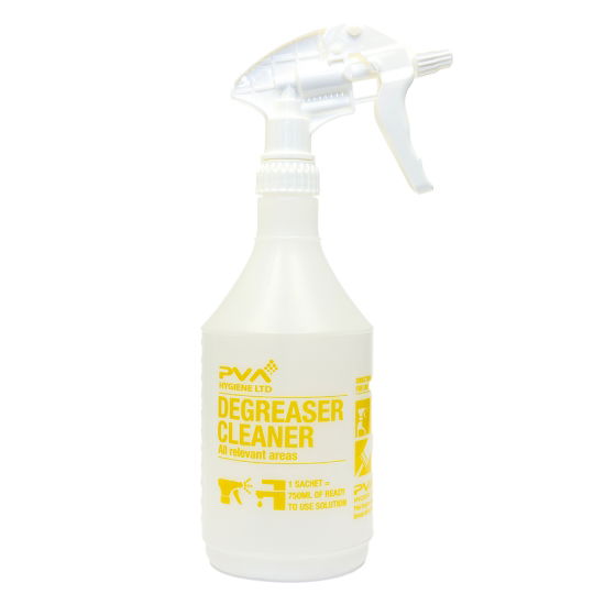 PVA Degreaser Trigger Spray Bottle (Empty Bottle Only)  - 750ml