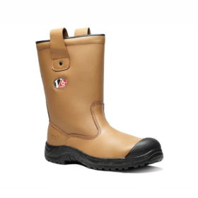 V6816 Polar Fleece Lined Tan Rigger Boot - S3/SRC/HRO