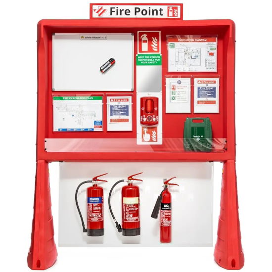 RAMS Board - Fire Point Board - Wireless Site Alarm - Red