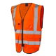 Hi Vis Superior Waist Coat - Orange