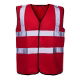 Hi Vis Waist Coat - Red