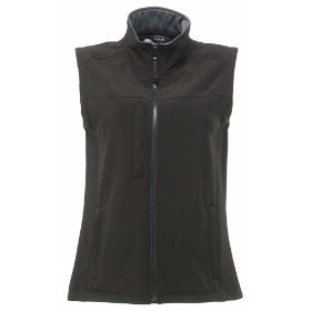 RG155 Women's Flux Softshell Bodywarmer - Black