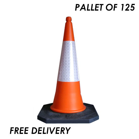 Melba Bigfoot Road Cone - 2 Part - 1m - Pallet of 125